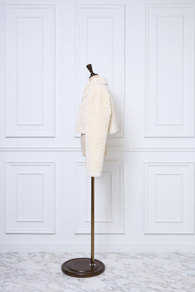 Fluffy Boa Crop Jacket