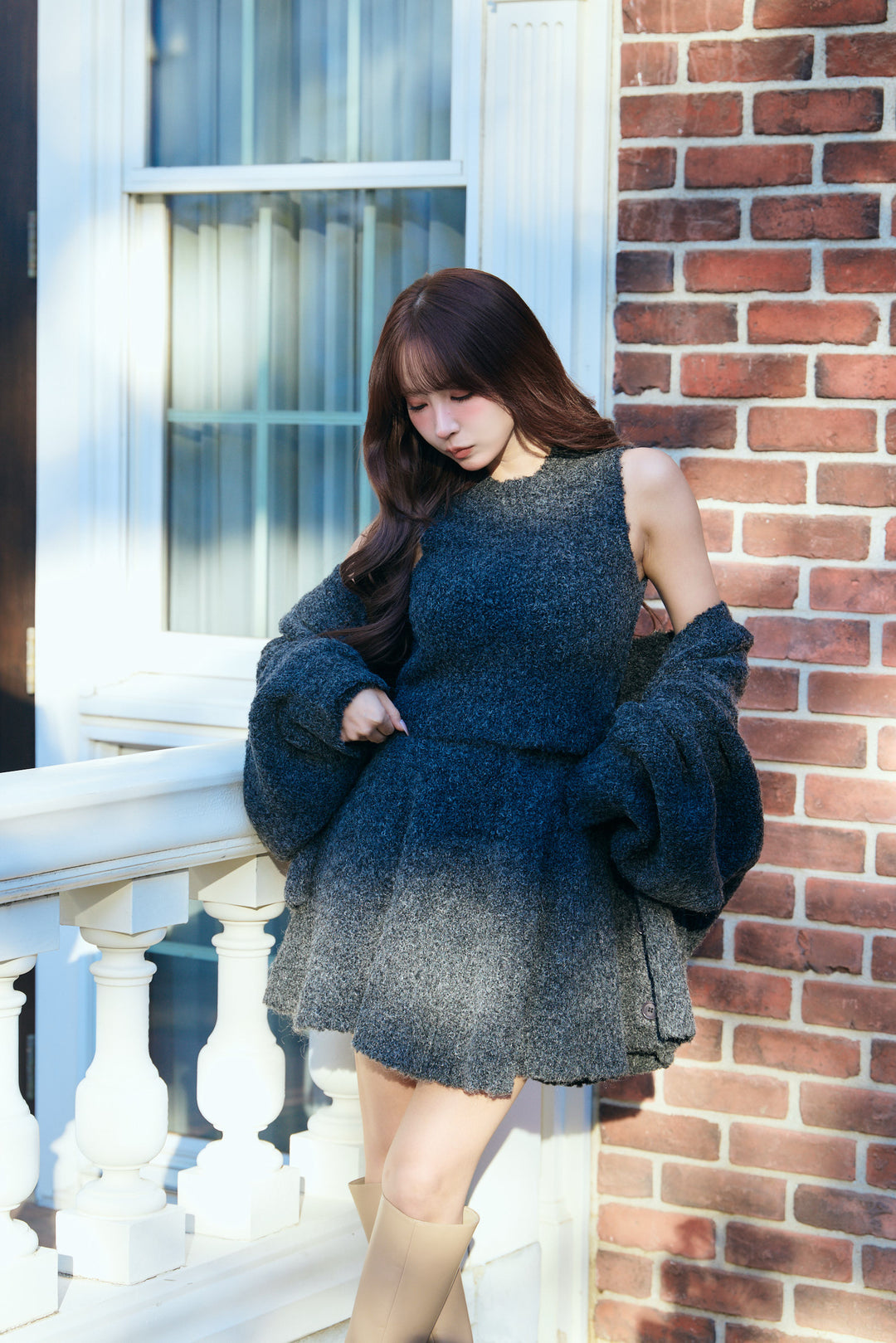 Fluffy Knit 3Piece Set - MISTREASS