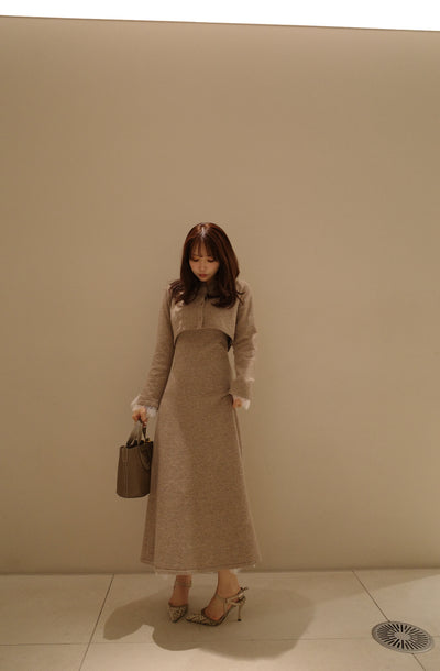 【12月上旬配送】Knit Dress Ensemble
