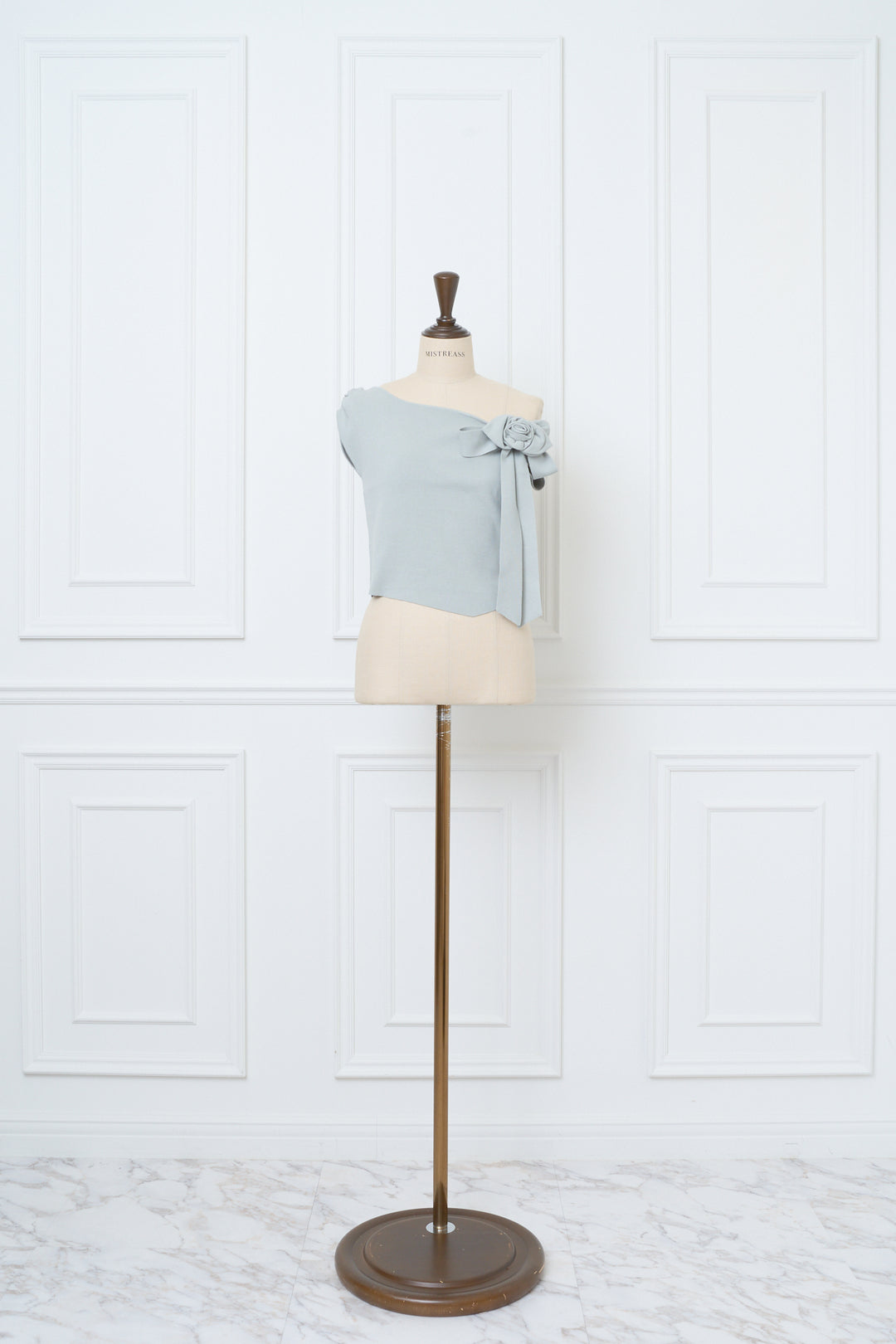 Flower Motif Off Shoulder Knit - MISTREASS