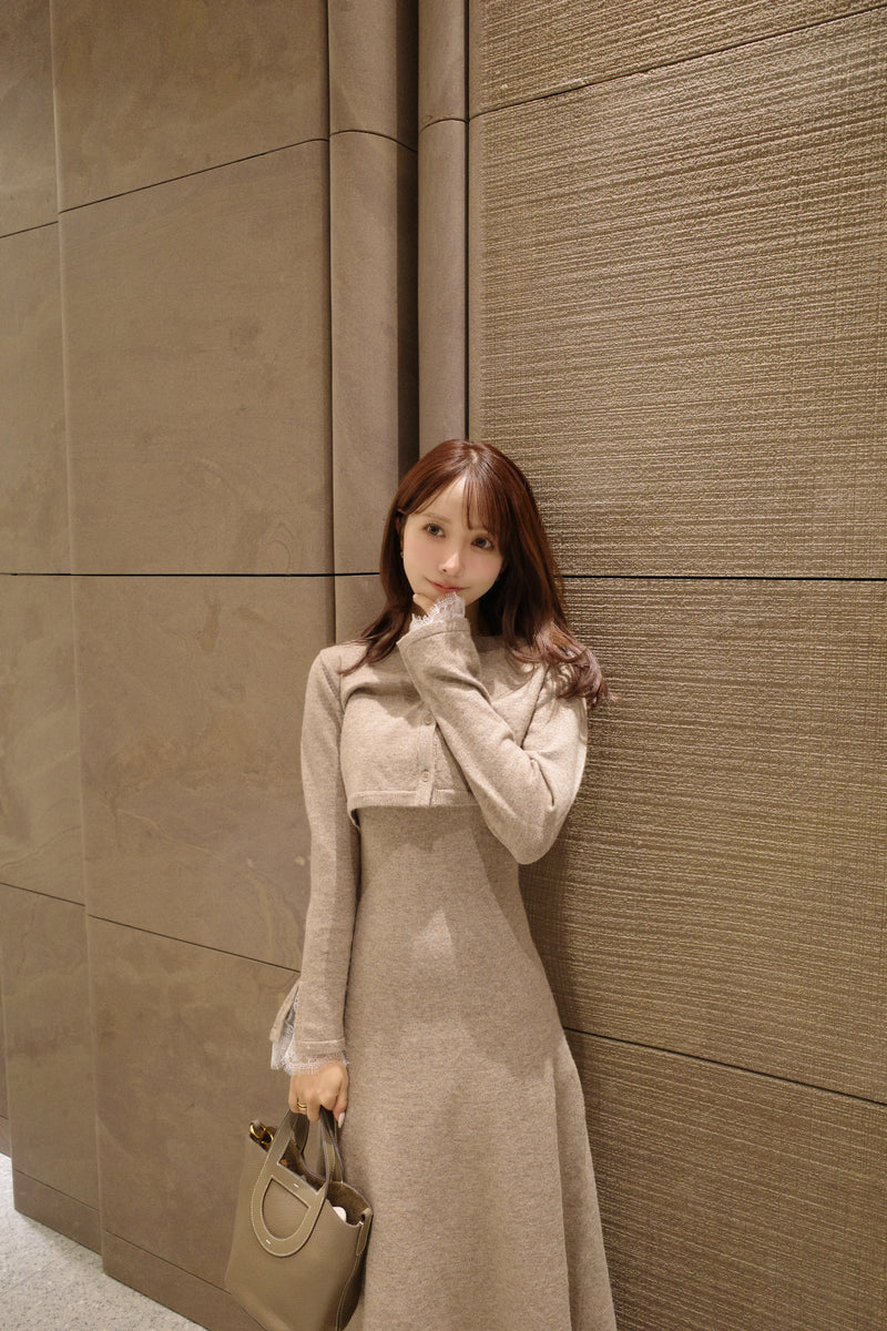 【12月上旬配送】Knit Dress Ensemble