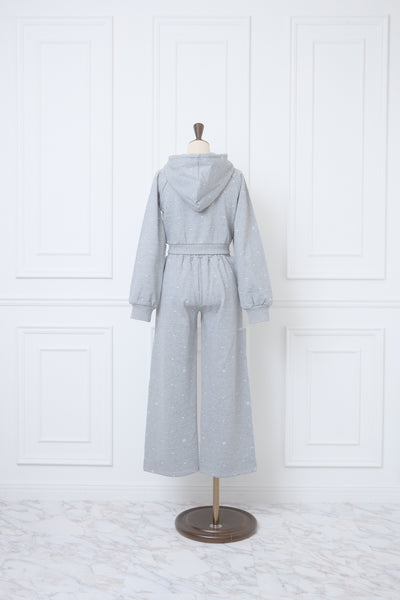 Allover Embroidery Hoodie & Pants