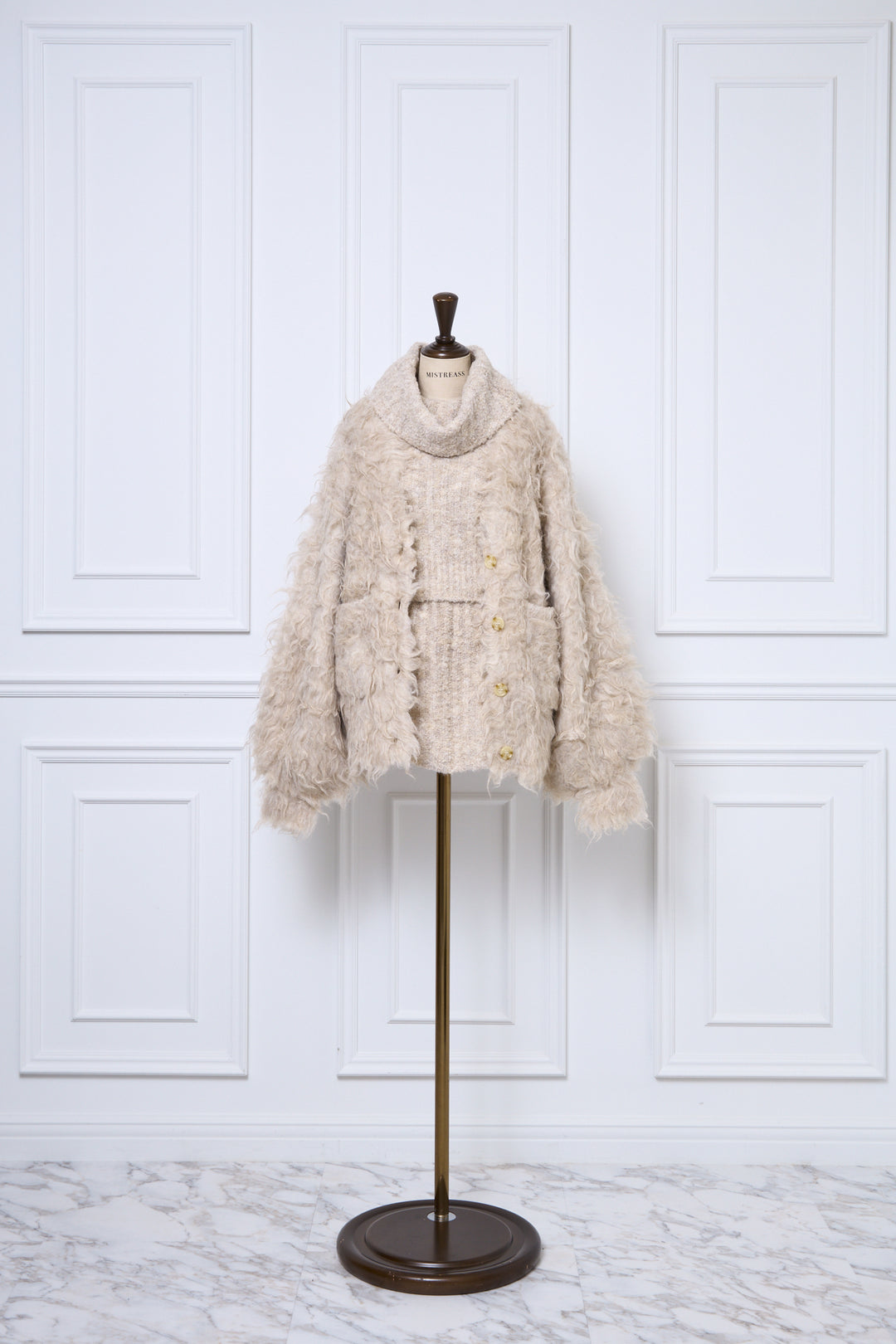 トップス MISTREASS Fluffy Charm Knit Trio Set Fluffy Charm Knit Trio Set - MISTREASS