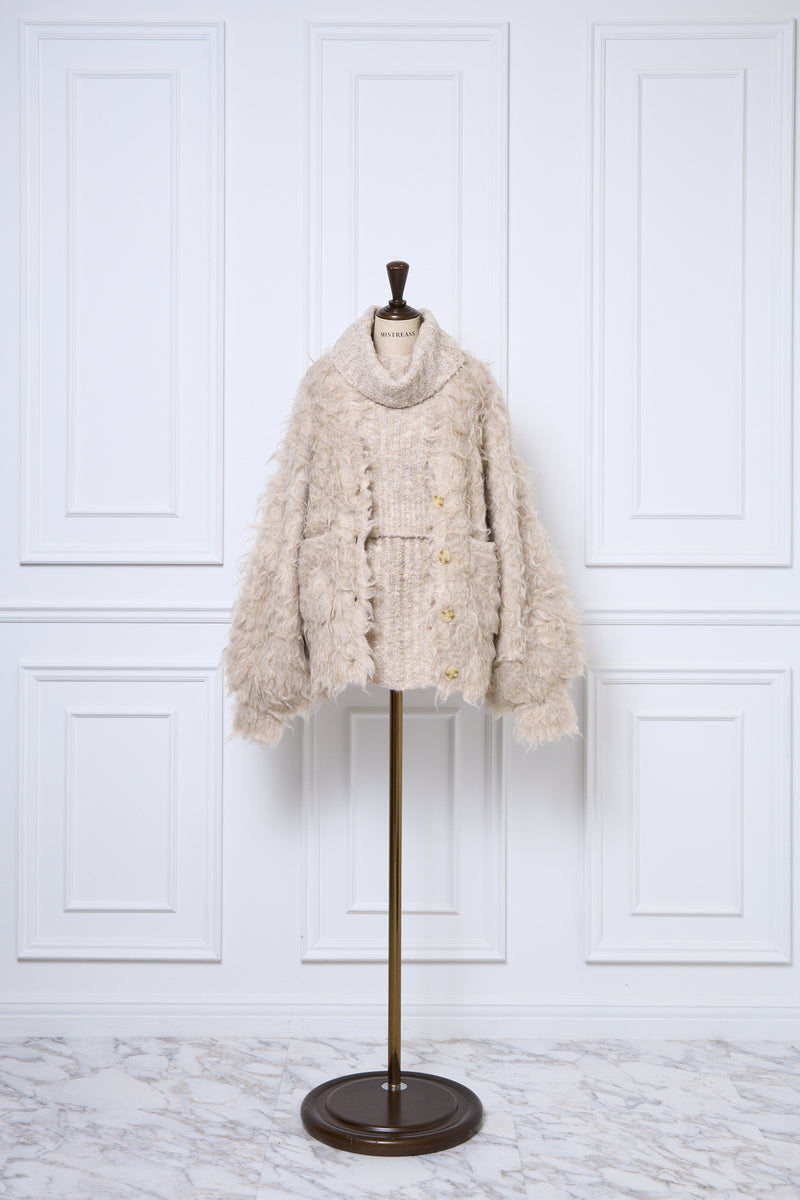 【再入荷/12月上旬配送】Fluffy Charm Knit Trio Set