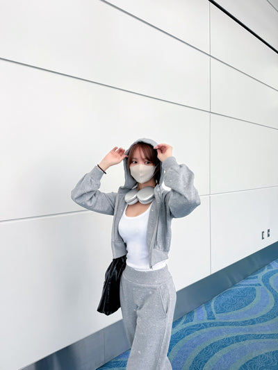 Allover Embroidery Hoodie & Pants