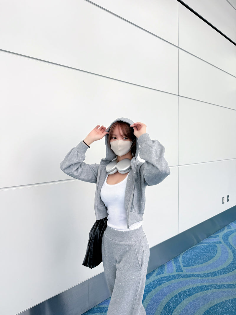 Allover Embroidery Hoodie & Pants