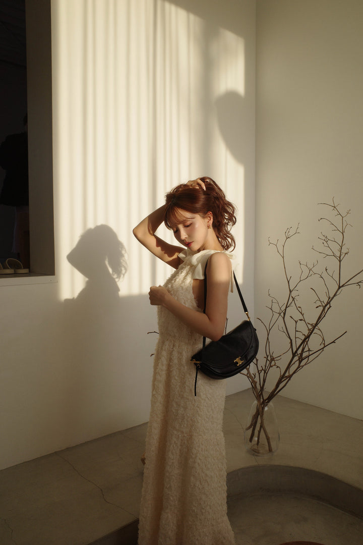 Shaggy Jacuard Long Dress - MISTREASS