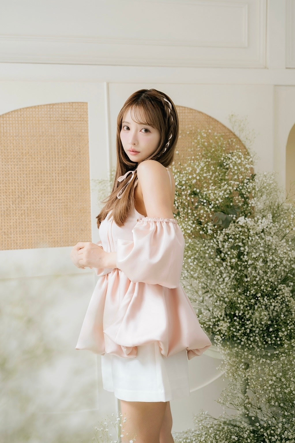 トップス MISTREASS 2way Bubble Sleeve & Hem tunic 2way Bubble Sleeve & Hem tunic - MISTREASS
