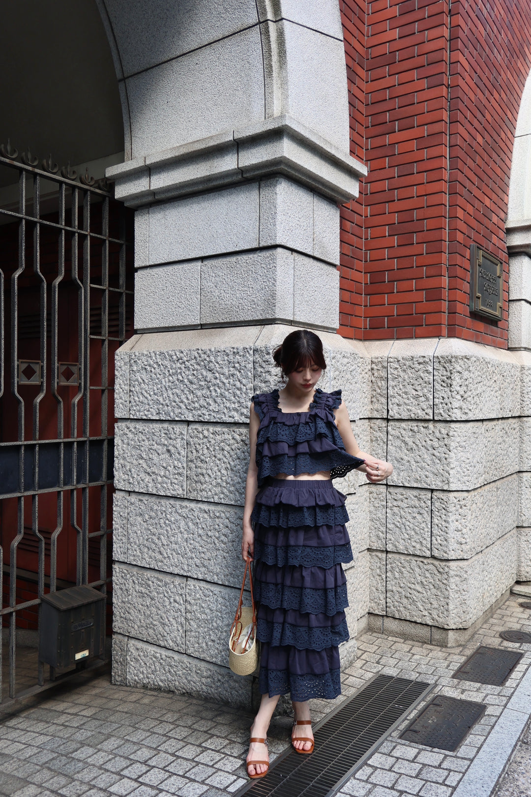 Luxe Cotton Lace Tiered Set-Up - MISTREASS