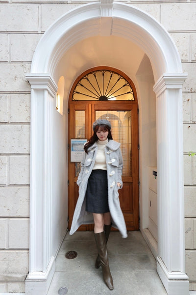 【10月下旬配送】Fluffy Sailor Duffle Coat