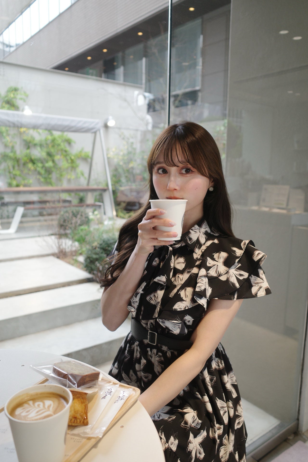 DRESS STAR ドレス ワンピース タイト レース スカラップ ミモレ