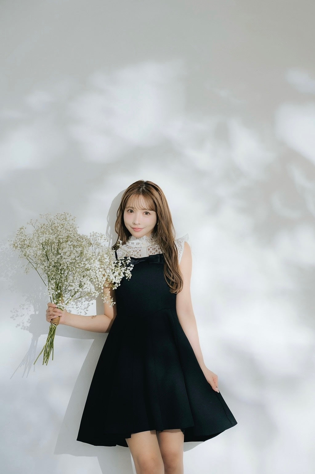 ワンピース MISTREASS Sheer Shiny Gather TieredDress Sheer Shiny Gather Tiered Dress - MISTREASS