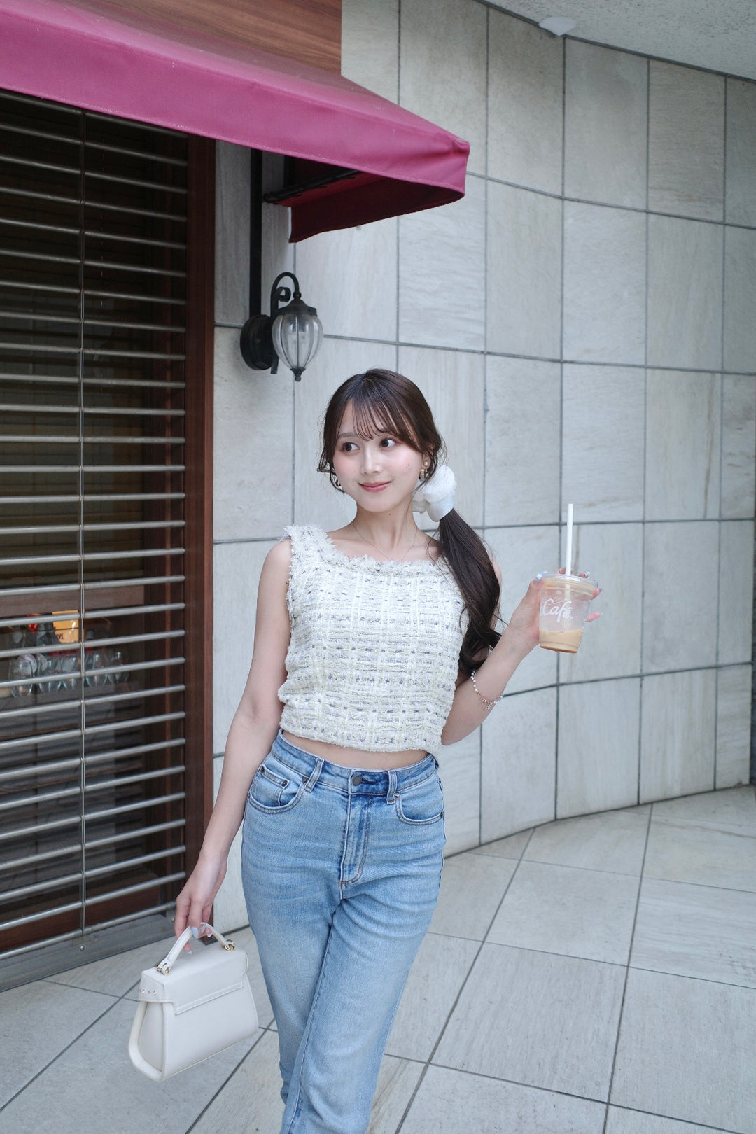 Compact Tweed Bustier - MISTREASS