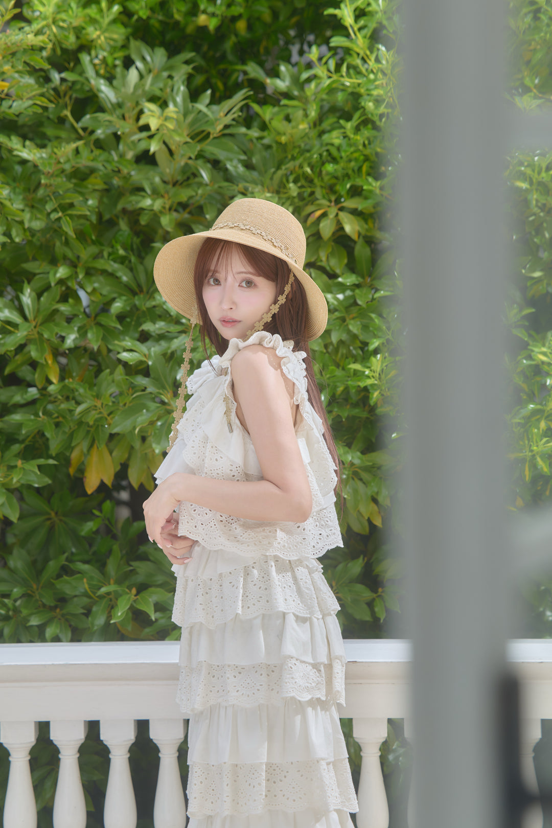 Luxe Cotton Lace Tiered Set-Up - MISTREASS