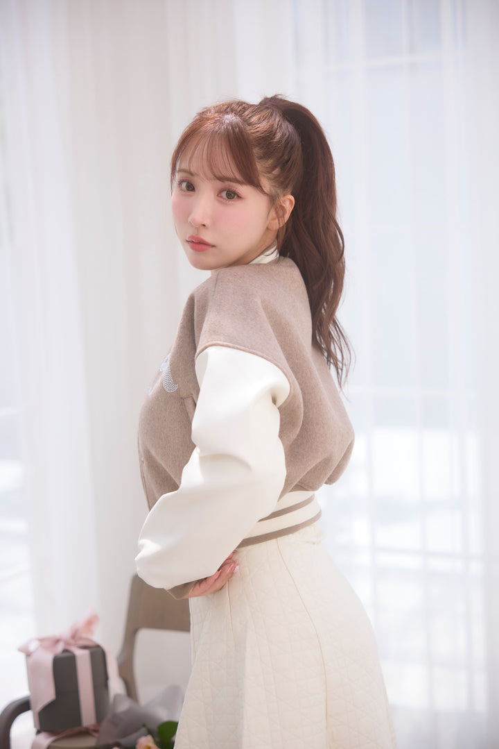 Bicolor Compact Stadium Jacket - MISTREASS