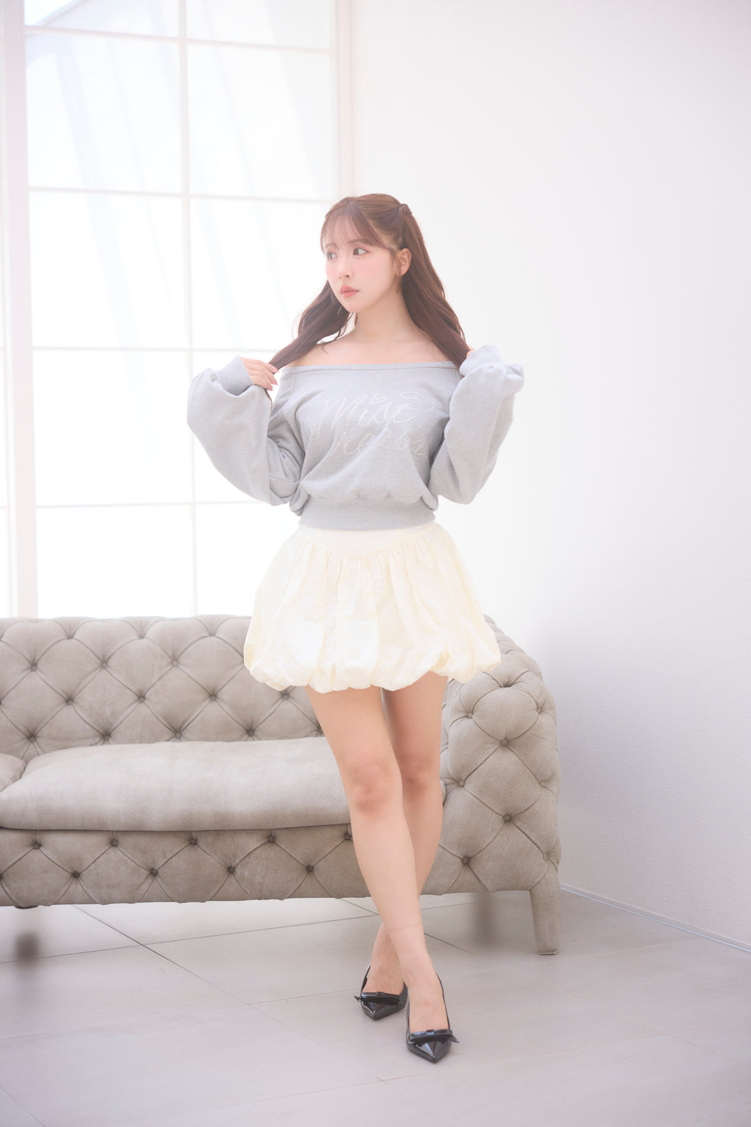 ミストレアス　Hotfix Logo Sweatshirt Hotfix Logo Sweatshirt - MISTREASS