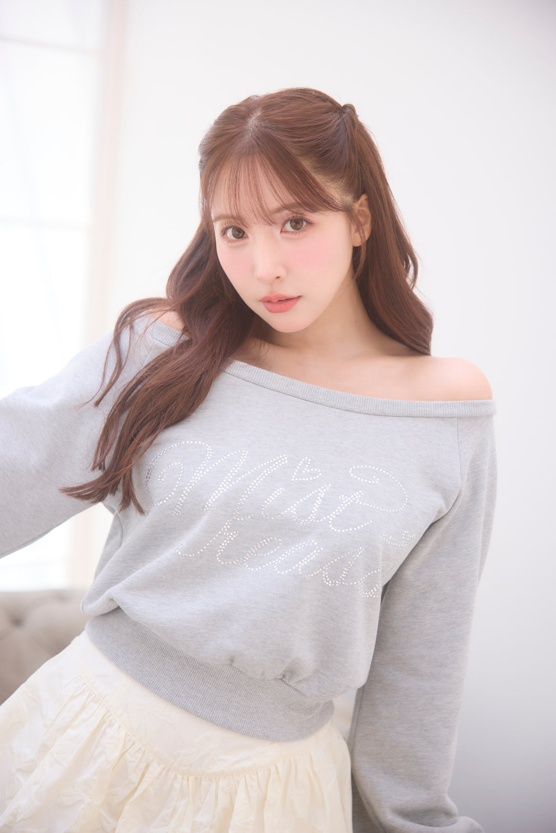 ミストレアス　Hotfix Logo Sweatshirt Hotfix Logo Sweatshirt - MISTREASS