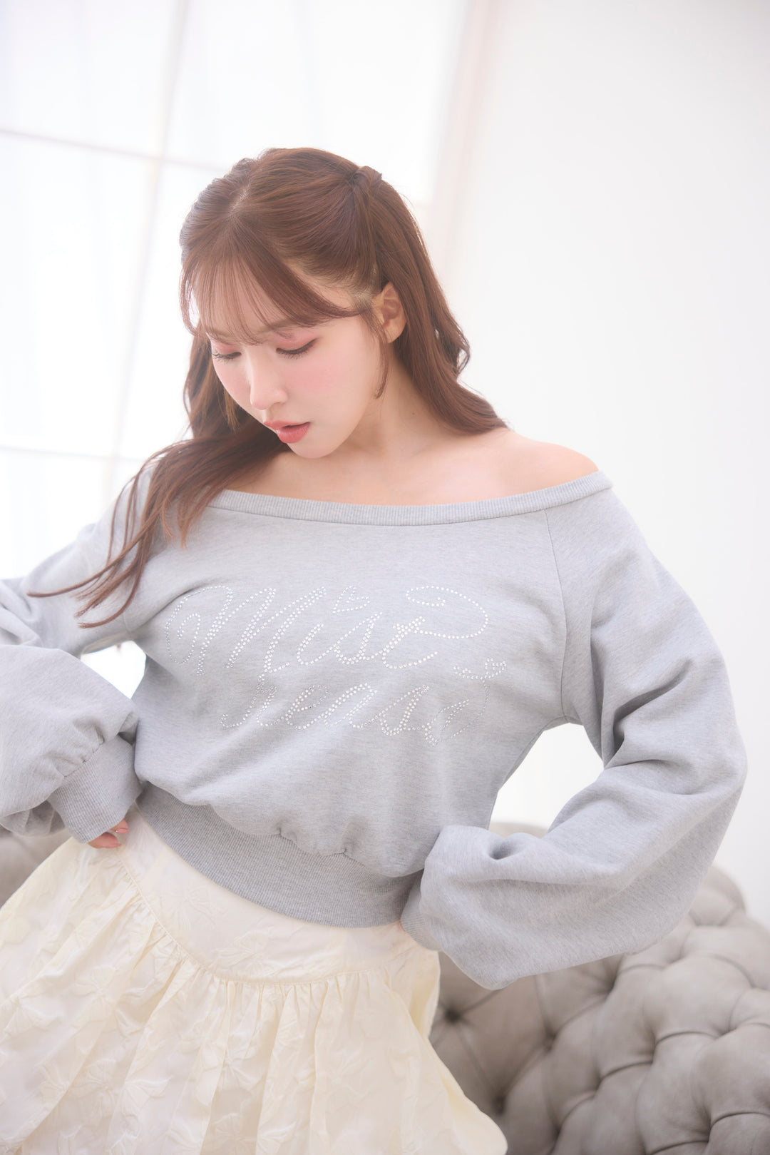 ミストレアス　Hotfix Logo Sweatshirt 533CA203-F42E-4811-9C23-