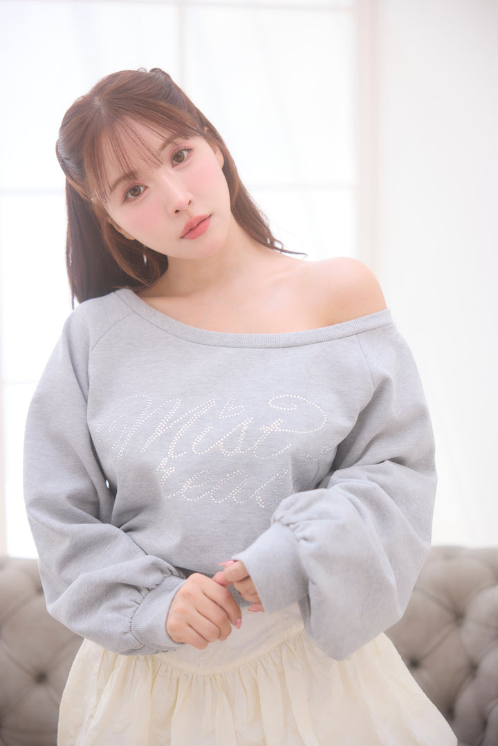 ミストレアス　Hotfix Logo Sweatshirt Hotfix Logo Sweatshirt - MISTREASS