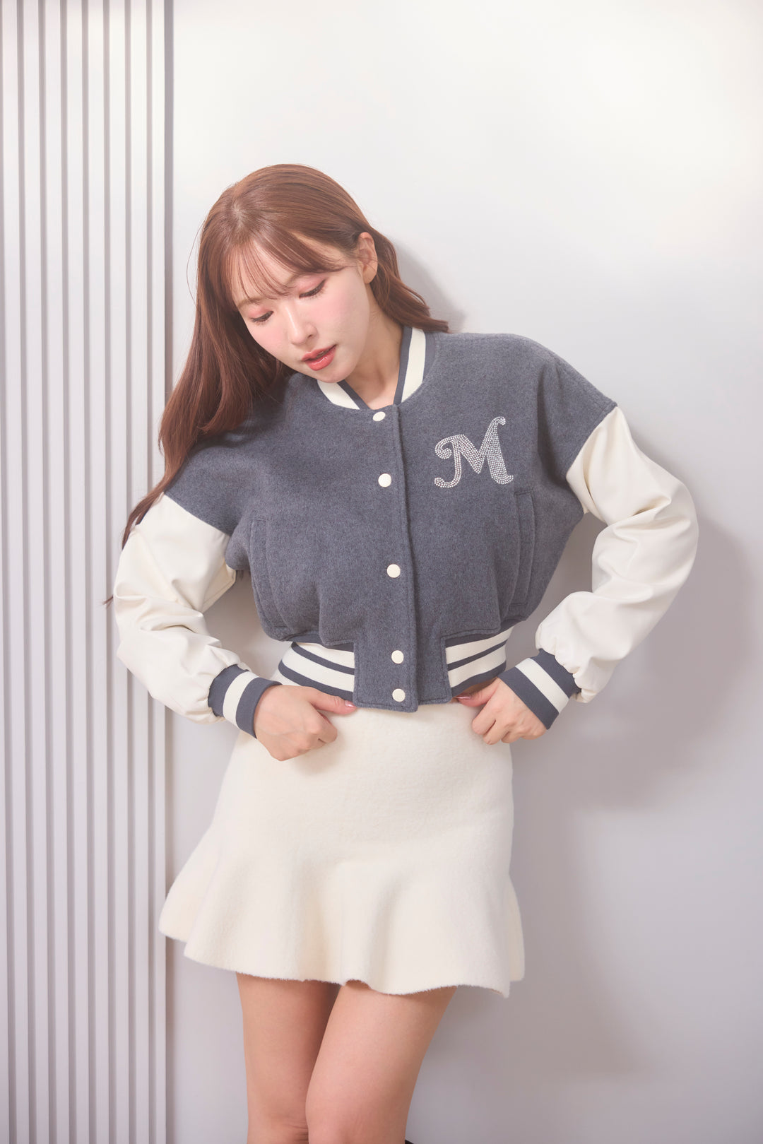 Bicolor Compact Stadium Jacket - MISTREASS