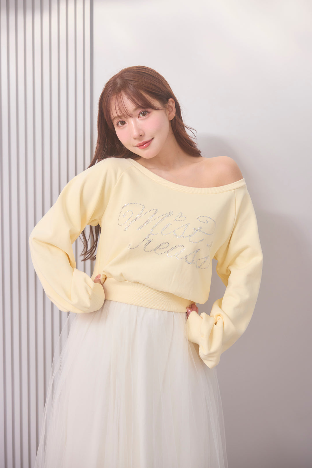 ミストレアス　Hotfix Logo Sweatshirt Hotfix Logo Sweatshirt - MISTREASS