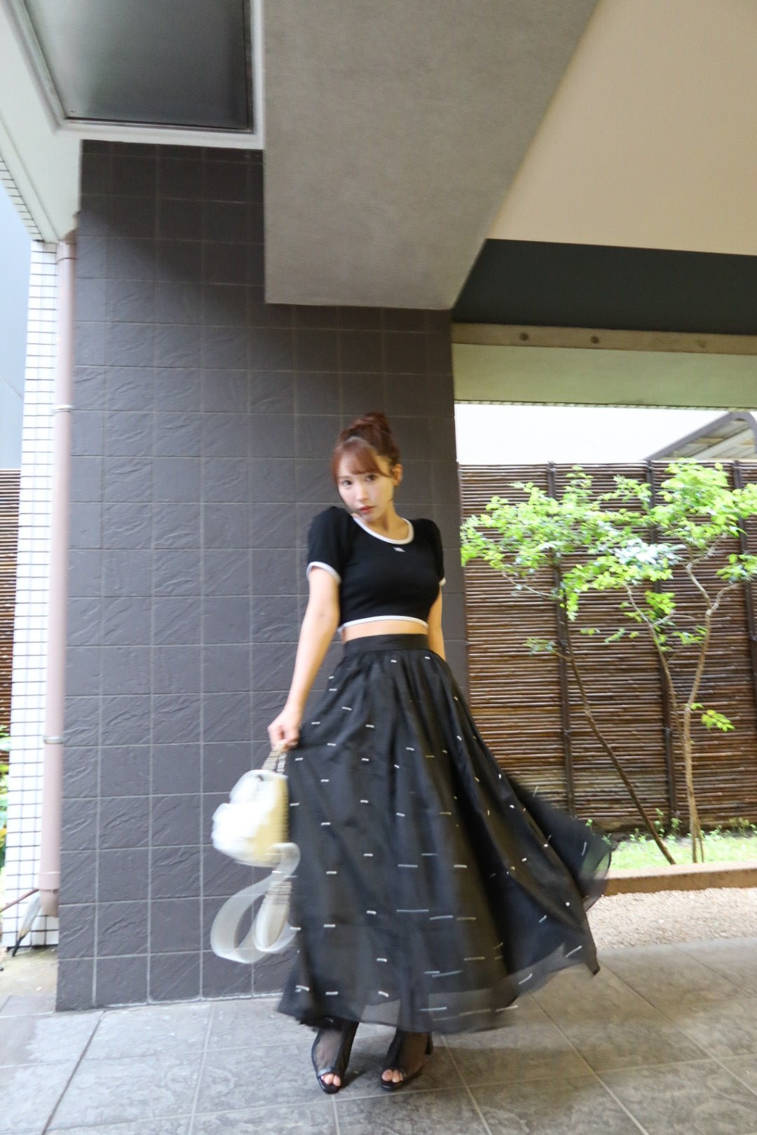 ミストレアス　Tシャツ Bycolor Trimming T-Shirt - MISTREASS