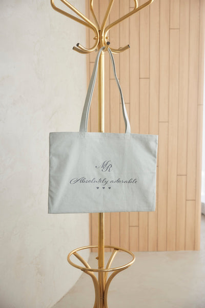 Logo Print Tote Bag