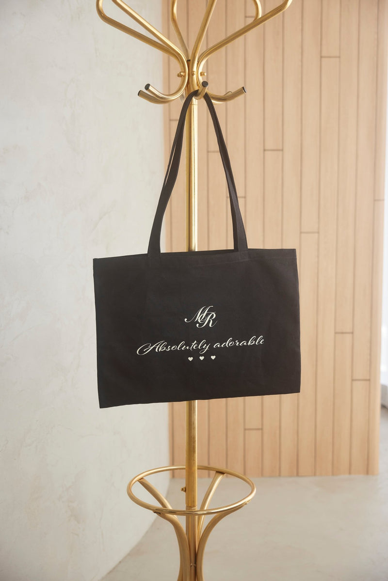 Logo Print Tote Bag