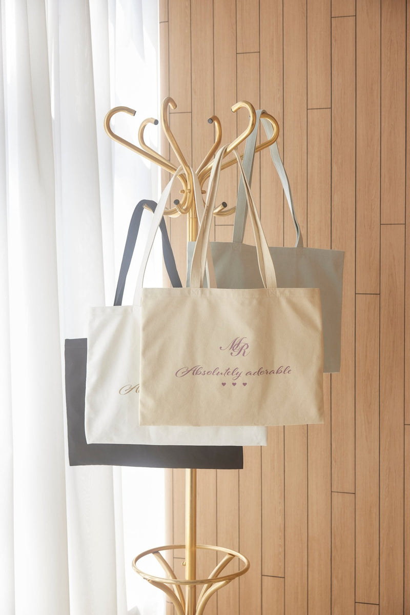 Logo Print Tote Bag