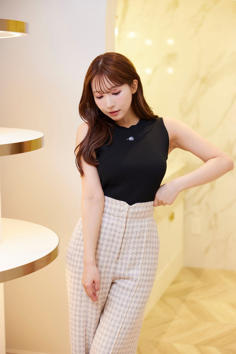 Rib Knit Sleeveless Top