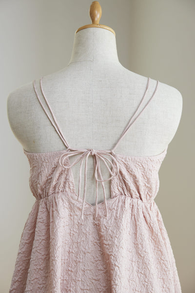 Matelasse Camisole Dress