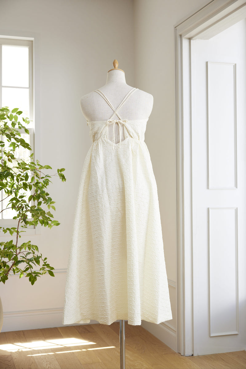 Matelasse Camisole Dress