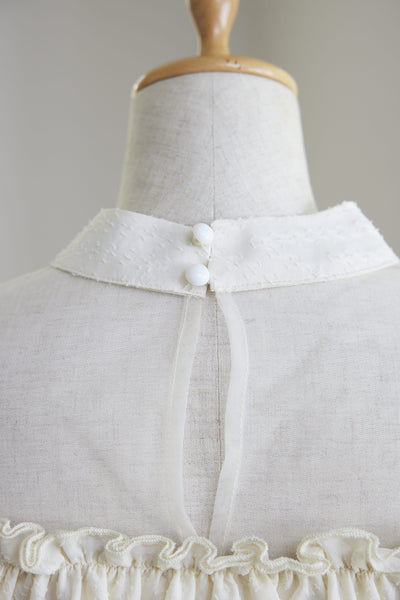 Off Shoulder Raffle Cut Sew