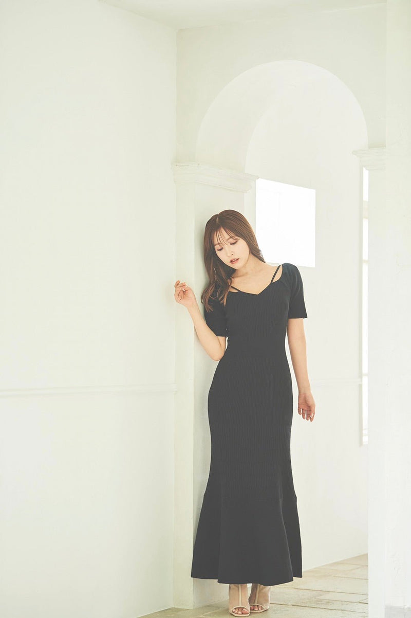 Change Rib Knit Dress