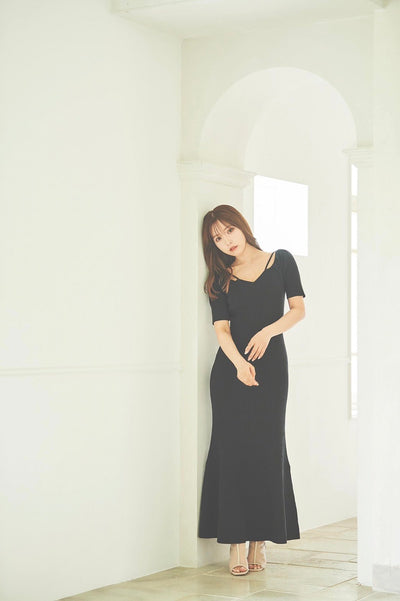 Change Rib Knit Dress