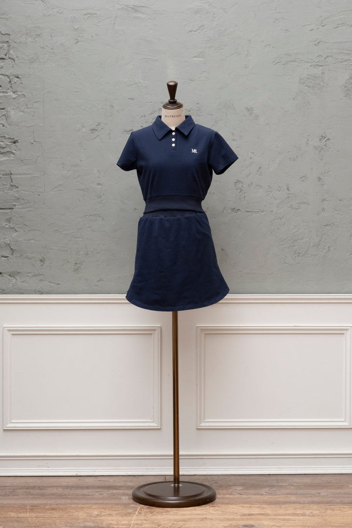 Moss Stitch Cropped Top & MiniSkirt - MISTREASS