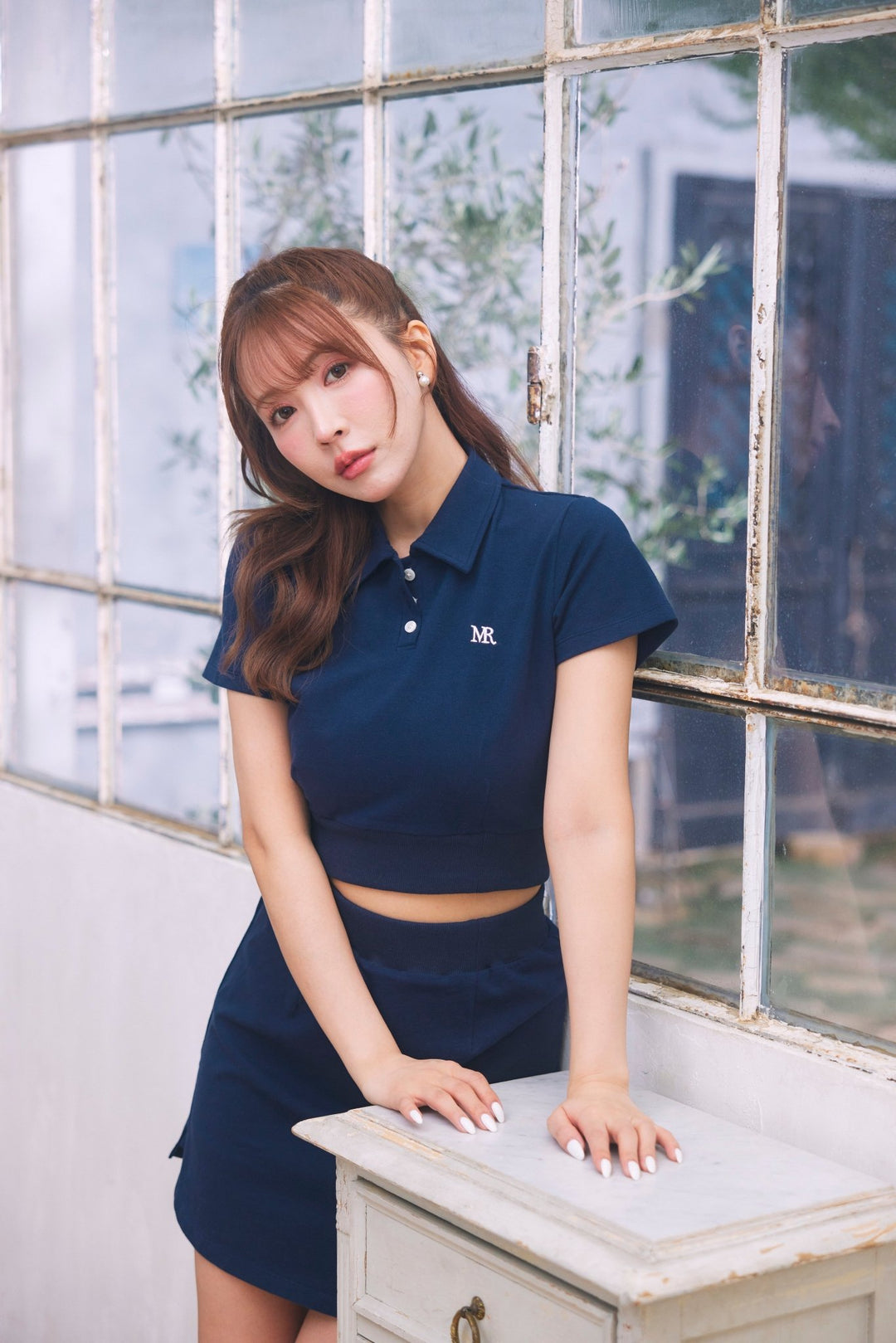 Moss Stitch Cropped Top & MiniSkirt - MISTREASS