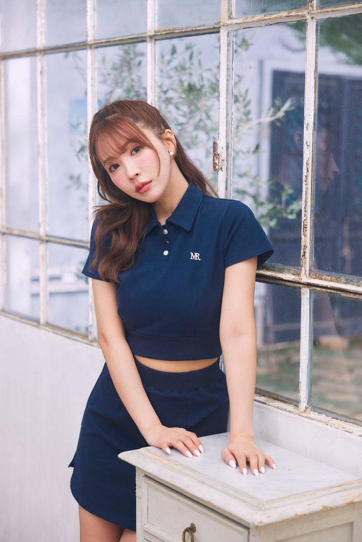 Moss Stitch Cropped Top & MiniSkirt - MISTREASS