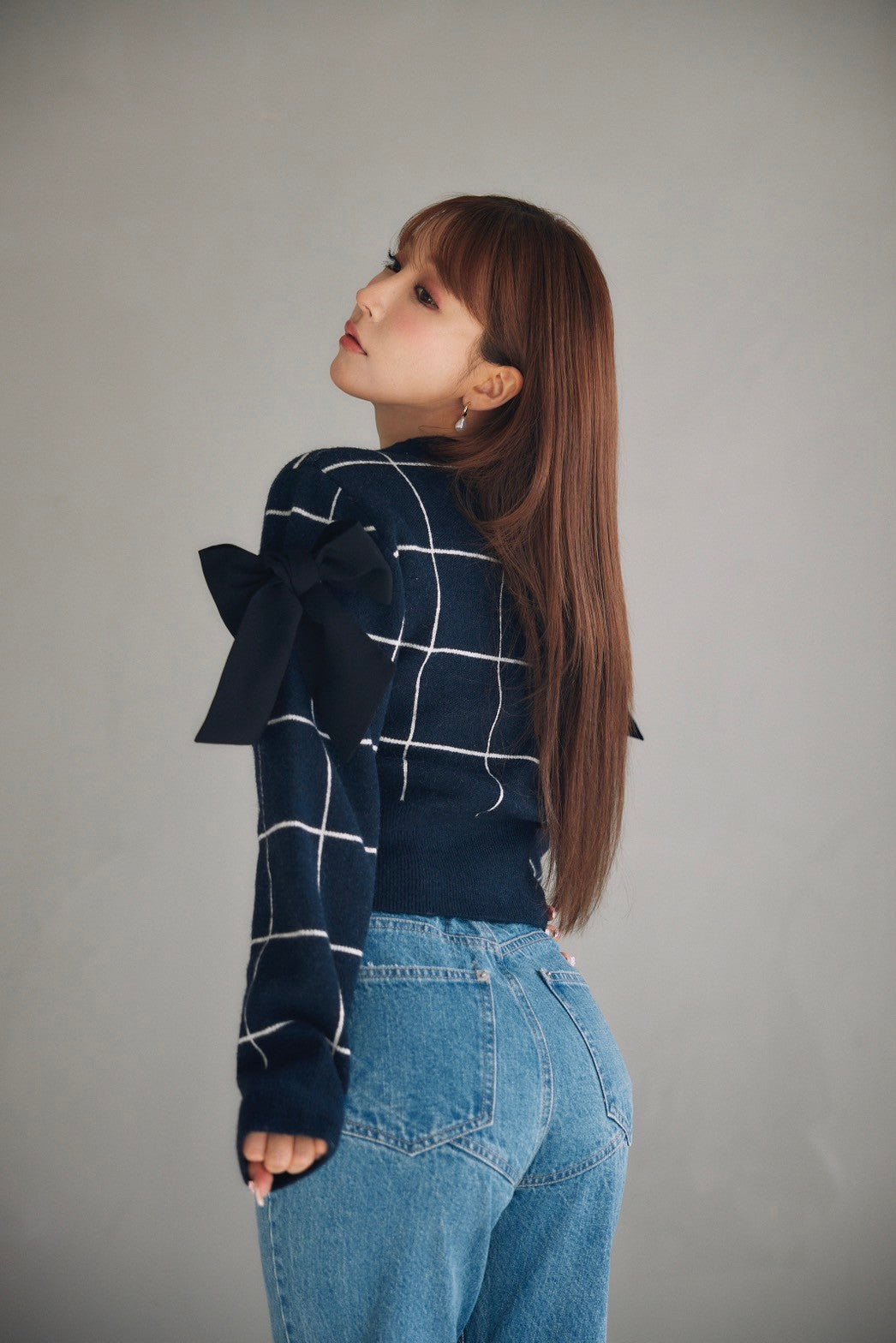 ShouldeMISTREASS ♡ Shoulder Ribbon Cardigan - カーディガン/ボレロ